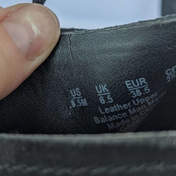 Franco Sarto Black Suede Lace Up Heel Sandals 8.5 - Picture 5 of 8